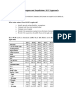 Valuation Under Mergers and Acquisition_IB