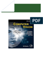 Instant download Computer vision: theory, algorithms, practicalities Fifth Edition Davies - eBook PDF pdf all chapter