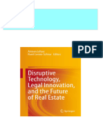 Buy ebook Disruptive Technology Legal Innovation and the Future of Real Estate Amnon Lehavi cheap price