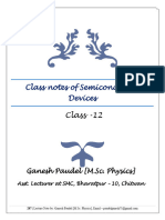 Semiconducter Devices 12