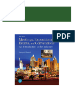 (eBook PDF) Meetings, Expositions, Events & Conventions An Introduction to the Industry 5th Edition 2024 Scribd Download