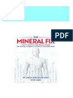 Instant Download The Mineral Fix How to Optimize Your Mineral Intake for Energy Longevity Immunity Sleep and More 1st Edition James Dinicolantonio Siim Land PDF All Chapters