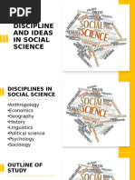 L2 Emergence of Social Science Disciplines