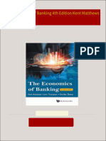 Download Full The Economics of Banking 4th Edition Kent Matthews PDF All Chapters