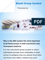 The ABO Blood Group System-1