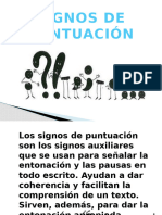 SIGNOS DE PUNTUACION