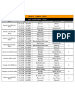 Time Table - 03 Dec 2024