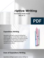 Descriptive Writing (1)