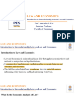 Unit-1 PPT- Introduction to Interrelationship between Law and Economics