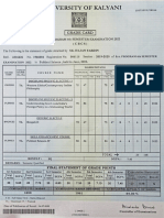 6th semester final result