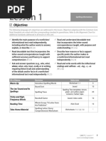 ELA 2 Skills Unit 3 Teacher Guide Lesson 1