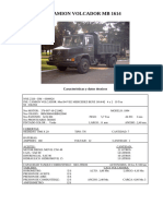 CAMION VOLCADOR MB 1614