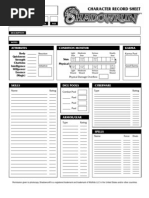 SR3 Character Sheet