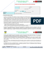 PROGRAMACION 4º SECUNDARIA CYT -SINTUCO