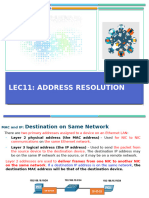 Lec11 Address Resolution