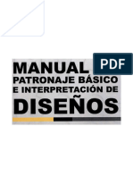 Manual de patronaje basico e interpretación de diseños 