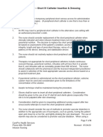 Peripheral IV Insertion & Dressing