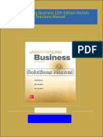 Complete Download of Understanding Business 12th Edition Nickels Solutions Manual Full Chapters in PDF DOCX