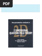 Full download Non Perturbative Methods in 2 Dimensional Quantum Field Theory Second Edition Elcio Abdalla pdf docx