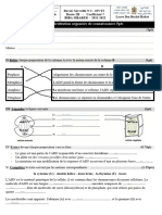 Devoir 2 . 2BAC SVT