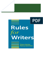 Immediate download Rules for Writers with Writing about Literature Diana Hacker &amp; Nancy Sommers ebooks 2024