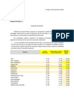 informe de gestion