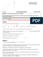 Devoir de maison maths 2 nde S