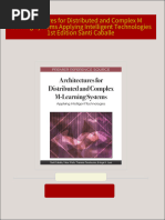 [Ebooks PDF] download Architectures for Distributed and Complex M learning Systems Applying Intelligent Technologies 1st Edition Santi Caballe full chapters