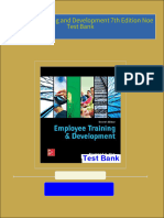 Free Access to Employee Training and Development 7th Edition Noe Test Bank Chapter Answers