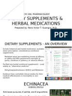 21 - Dietary Supplements and Herbal Medications