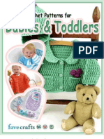 14 Free Crochet Patterns For Babies and Toddlers