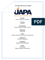 Asignacion I . Derecho Comparado