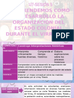 u7-s5 2do Ayb Comprendemos Como Se Desarrolló La Organización Del Estado Colonial Durante El Virreinato