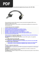 Cómo Probar El Sensor de Posición Del Cigüeñal Jeep Cherokee