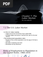 Week 7 The Labor Market