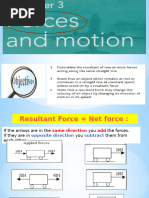 Forces and Motion - (Part 1)