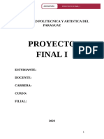 ACTIVIDAD I - PROYECTO FINAL I- SET