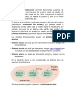 Un Sistema Termodinámico