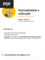 08 DEM1009 Rastreabilidade e calibração P1