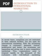 UNIT-1-INTRODUCTION TO INTERNATIONAL MARKETING