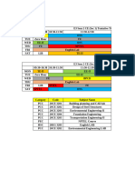 E3 Sem 2 Tentative TT