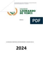 INFORME PROYECTO ROBOTICA LDV - CONEJO ROBOT