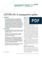 COVID-19 A management update