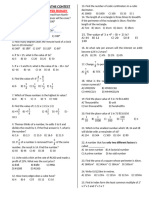 2022 UPPER PRIMARY STUDY QUESTIONS