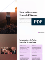 How To Become a Powerful Woman