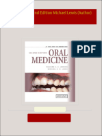 Oral Medicine 2nd Edition Michael Lewis (Author) 2024 Scribd Download