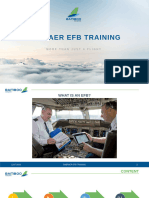 embraer efb training