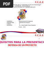 defensa de trabajos SEMINARIO II