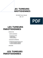 TUMEURS PAROTIDE