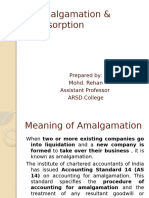 Amalgamation Absorption